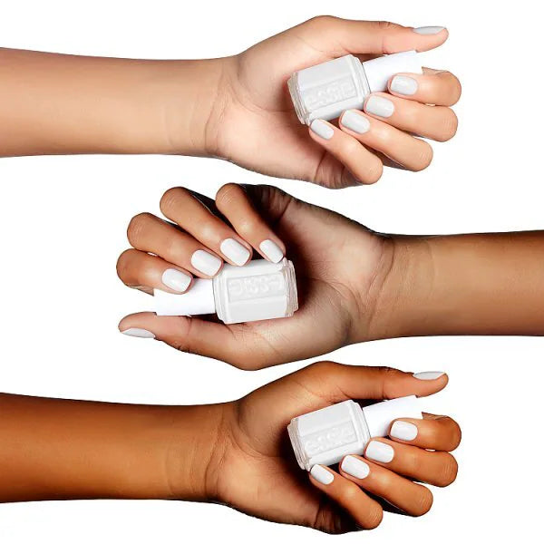 Essie Blanc White pure nail polish bottle - British product