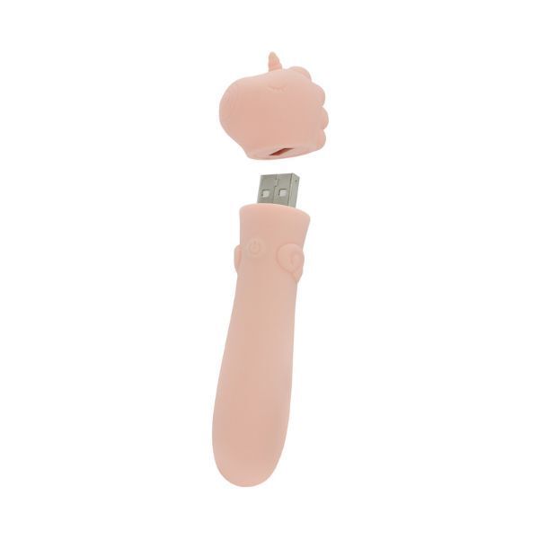 Unihorn Heart Throb USB bullet vibrator - British product