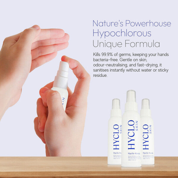 HYCLO active antibacterial hand spray 100ml, UK version
