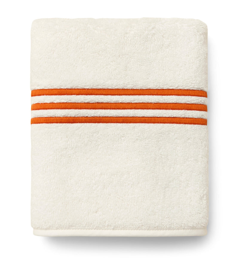 Pratesi Tre Righe face cloth 13cm luxury - British product