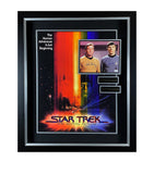 Leipzig Galleries Star Trek signed display William Shatner Leonard Nimoy (British brand)
