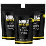 Nuke Nutrition Iron tablets 14mg - 180ct GOODS Superdrug   