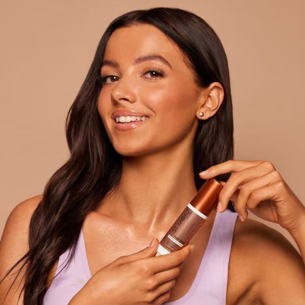 St Moriz Glow Serum Bronzing Face Drops 25ml (British brand)