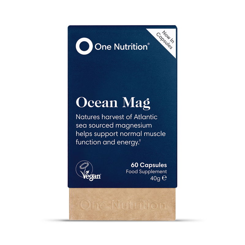 One Nutrition Ocean Mag magnesium supplement 60 capsules - British product