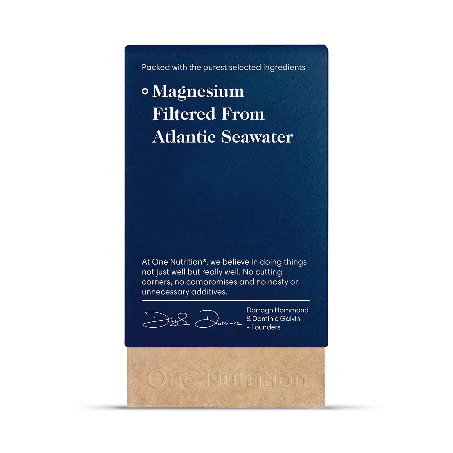One Nutrition Ocean Mag magnesium supplement 60 capsules - British product