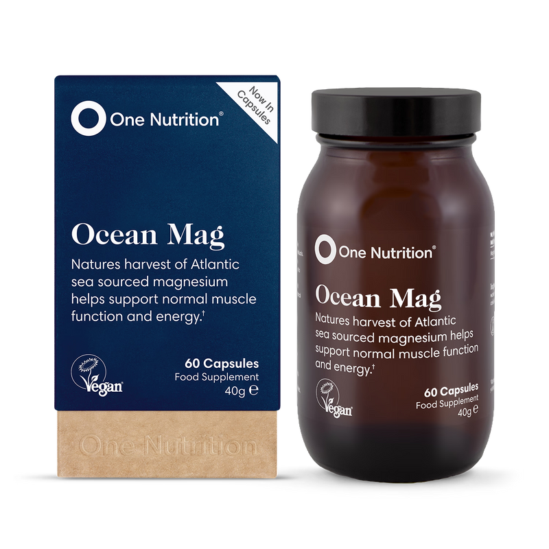 One Nutrition Ocean Mag magnesium supplement 60 capsules - British product