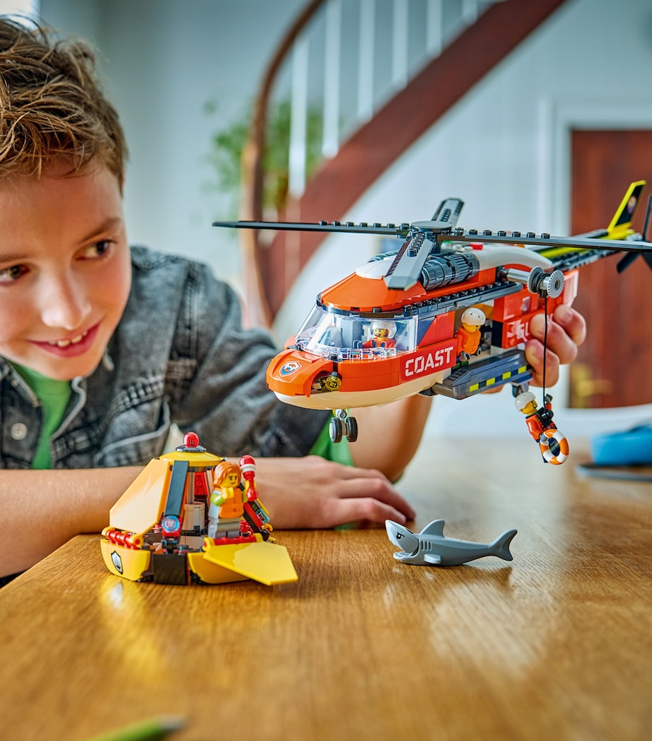 LEGO City Coast Guard Helicopter building set, UK version