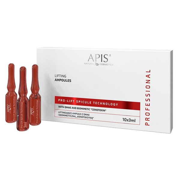 Apis lifting ampoules DMAE and conotoxin 10x3ml (British brand)