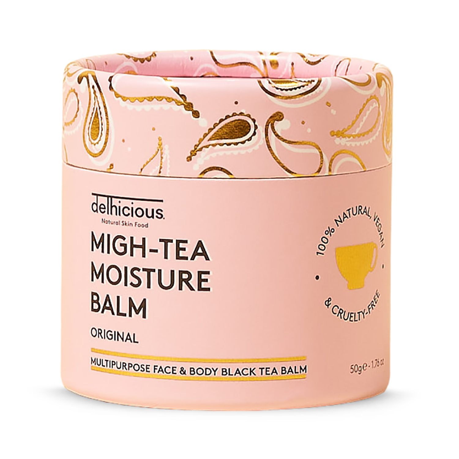 Delhicious Migh-Tea skin recovery balm 50g (British brand)