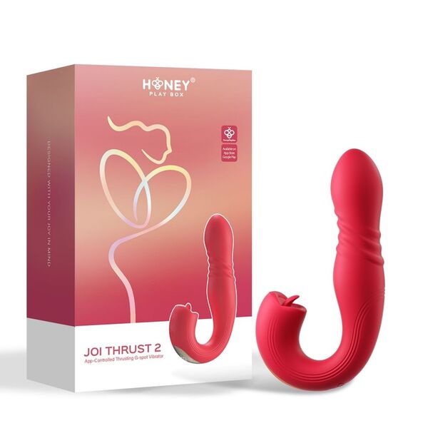 Honey Play Box Joi Thrust 2 vibrator, imported from the UK
