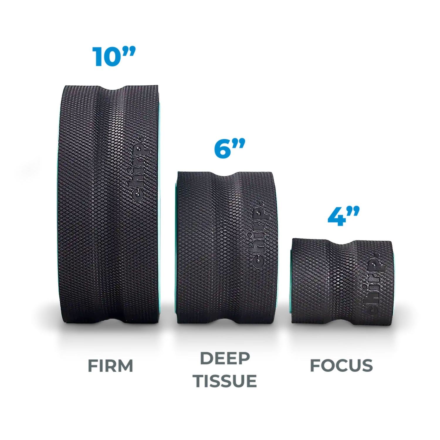 Chirp Wheel+ massagers 3-Pack - British product