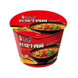 Master Kong braised beef flavour noodle bowl, UK version