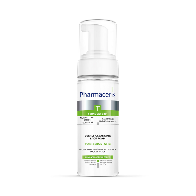 Pharmaceris Puri-Sebostatic cleansing foam 150ml, UK version