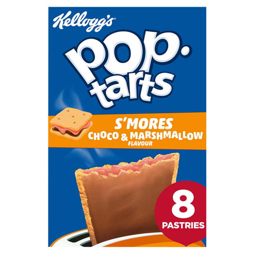 Kellogg's Pop Tarts S'mores Choco & Marshmallow Flavour 8 x 48g (384g) GOODS ASDA   