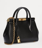 Dolce&Gabbana compact leather top-handle bag, imported from the UK