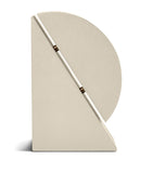 Assouline Leather Right Cubist Bookend - British product