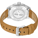 Timberland Brown Fern Row mens leather watch, UK version