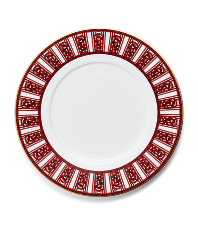Harrods Baccarat Set of 2 Arcadia Red Dessert Plates 21cm- Buy online at McGrocer