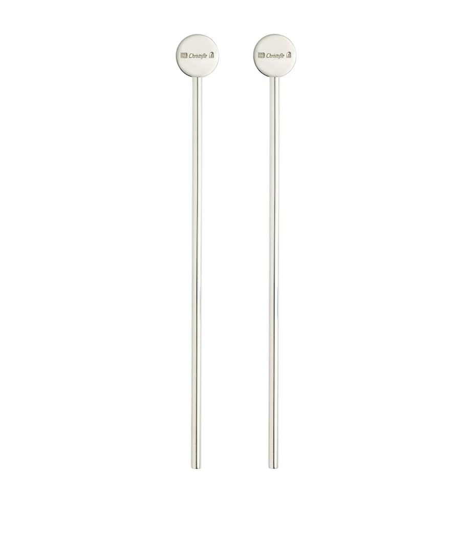 Christofle cocktail stirrers set of 2, imported from the UK