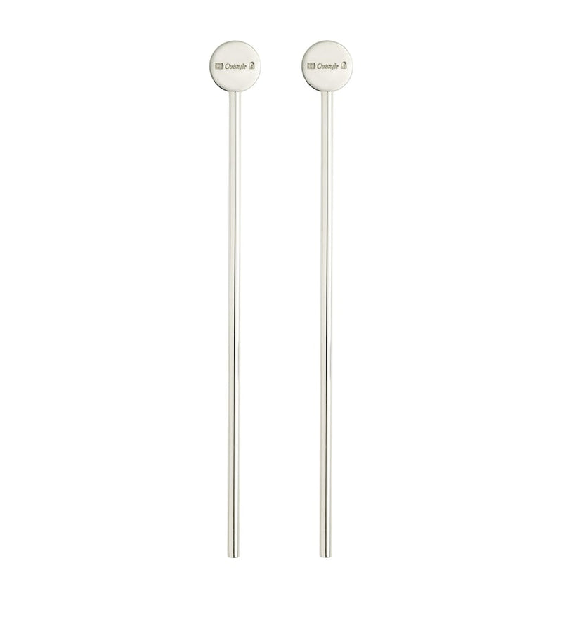 Christofle cocktail stirrers set of 2, imported from the UK
