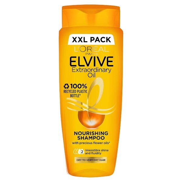 L'Oreal Elvive Extraordinary Oil Dry Hair Shampoo 700ml GOODS Superdrug   