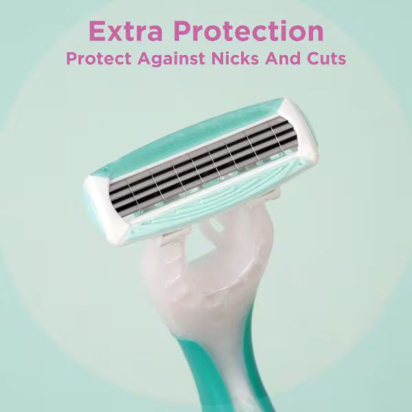 MyIntuition Quattro Sensitive Comfort razor 3 pack - British product