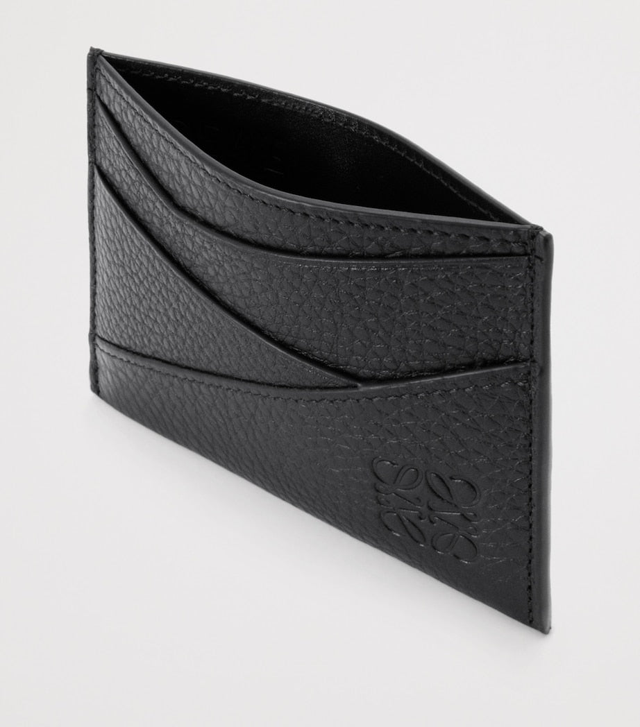 LOEWE grained leather Puzzle card holder (British brand)