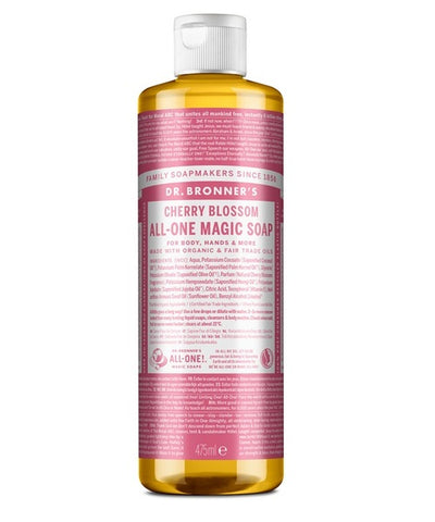 Dr Bronner All-One Magic Soap Cherry Blossom Body Soap 475ml