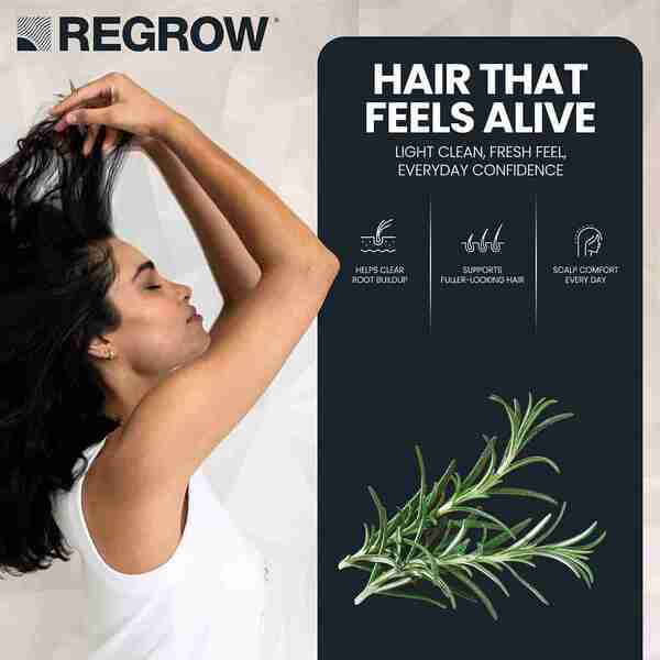 Regrow women's shampoo 300ml, imported from the UK