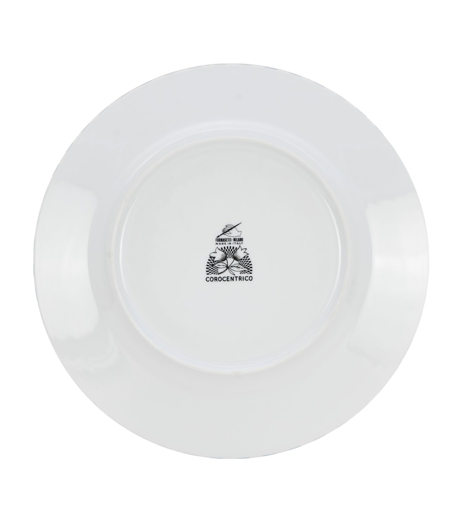 Fornasetti Coromandel Egocentrismo porcelain plate 30cm - British product