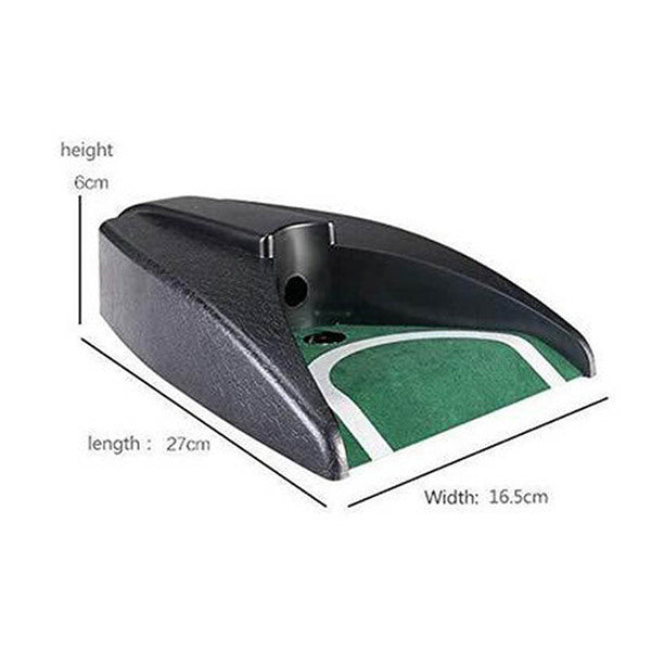 Leaper golf practice putter with automatic ball return - British product