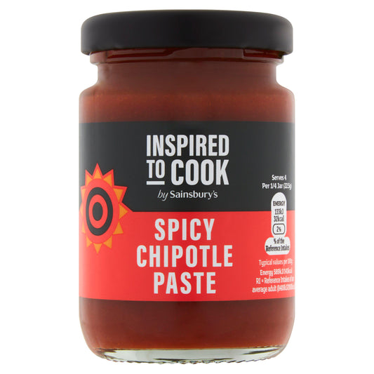 Sainsbury's Spicy Chipotle Chilli Paste, Inspired to Cook 90g American Sainsburys   