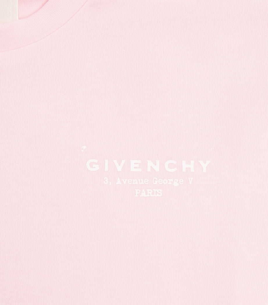 Givenchy Kids Cotton Logo T-Shirt 2-18 years, UK version