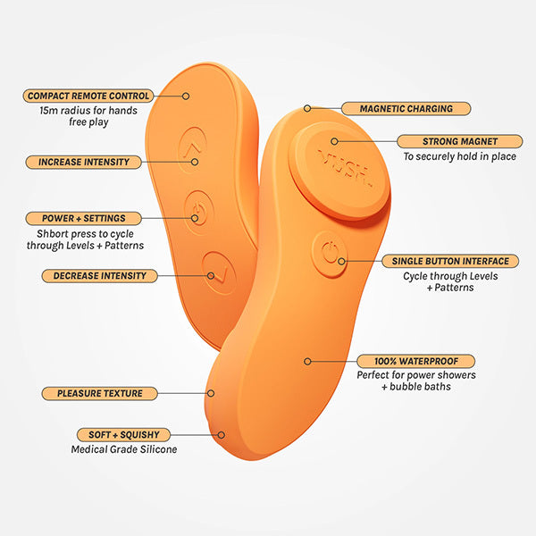Vush Luna wearable vibrator, UK version