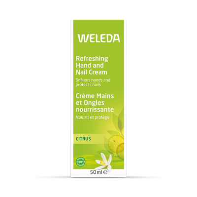 Weleda Forfriskende Hånd og Neglekrem Sitrusduft Fuktighetskrem 50ml