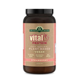 Vital plant protein powder strawberry 500g, UK version