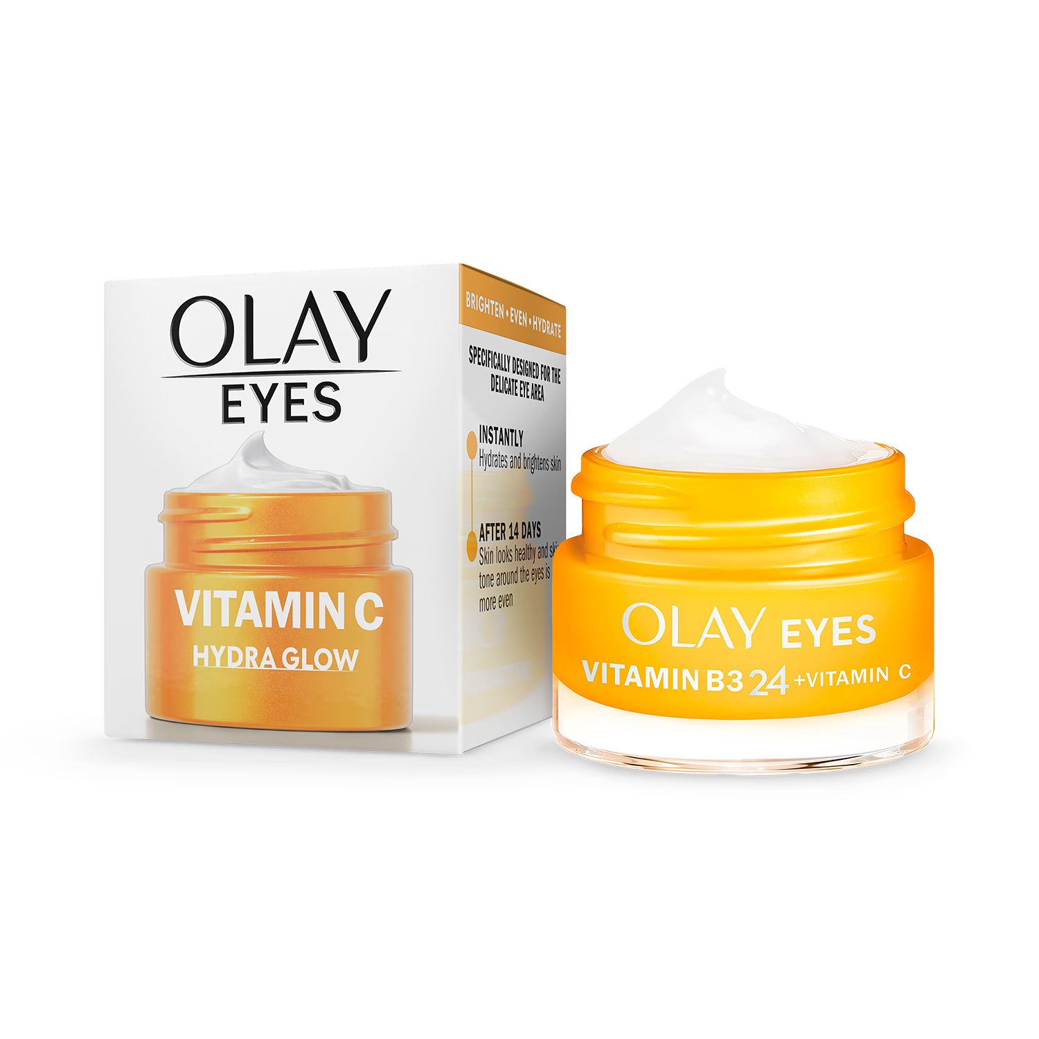 Olay Vitamin B3+C eye cream 15ml, imported from the UK