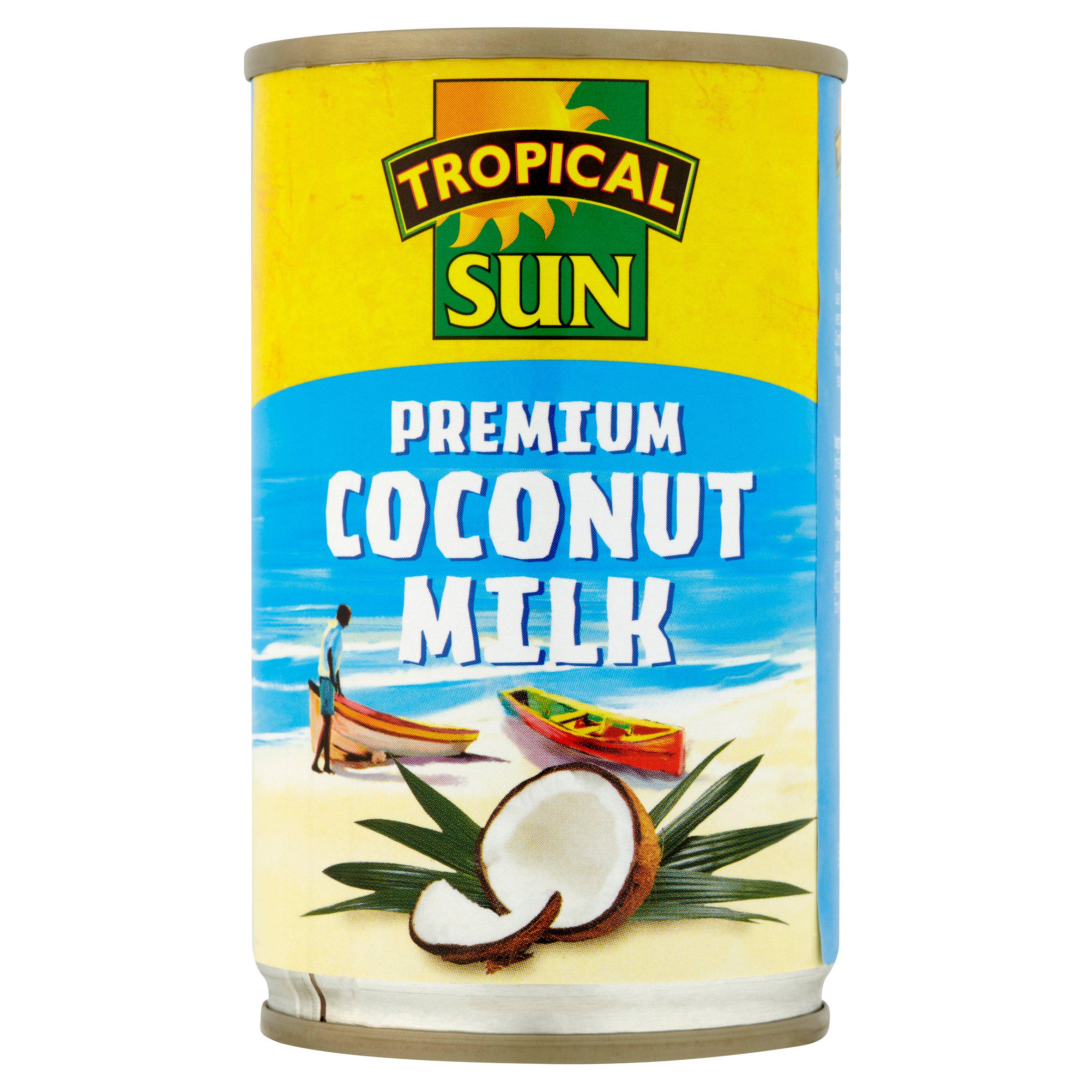 Tropical Sun Coconut Milk Mini 165g African & Caribbean Sainsburys   