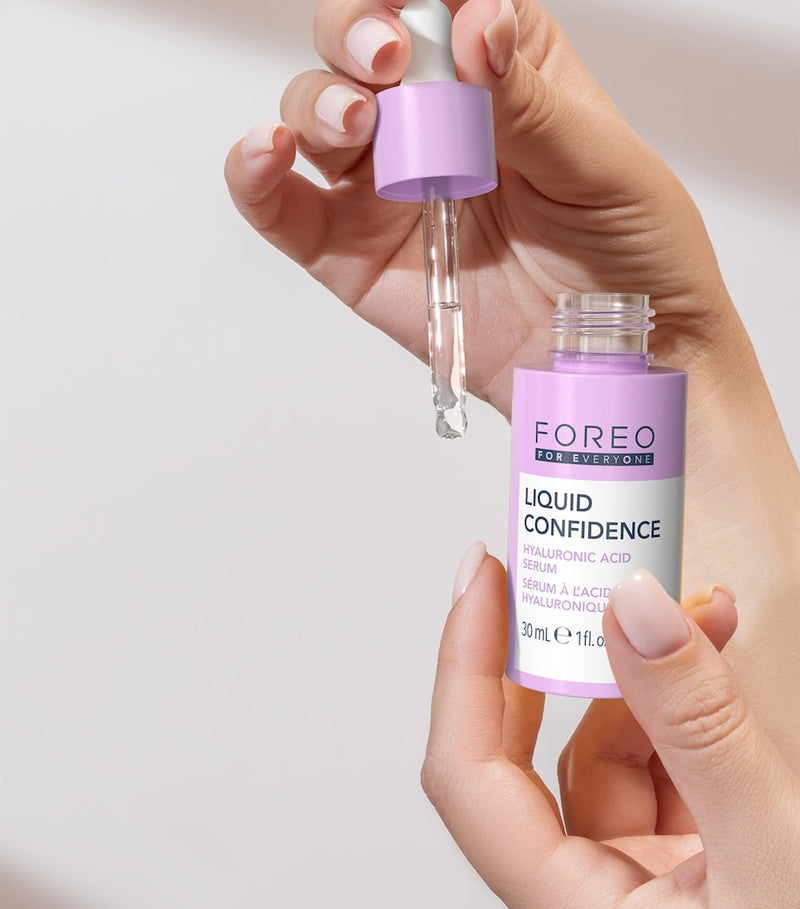 Foreo LIQUID CONFIDENCE hyaluronic acid serum 30ml, imported from the UK