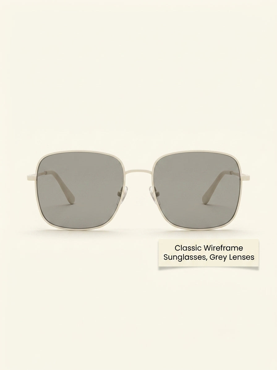 Celine square sunglasses gold/grey, UK version