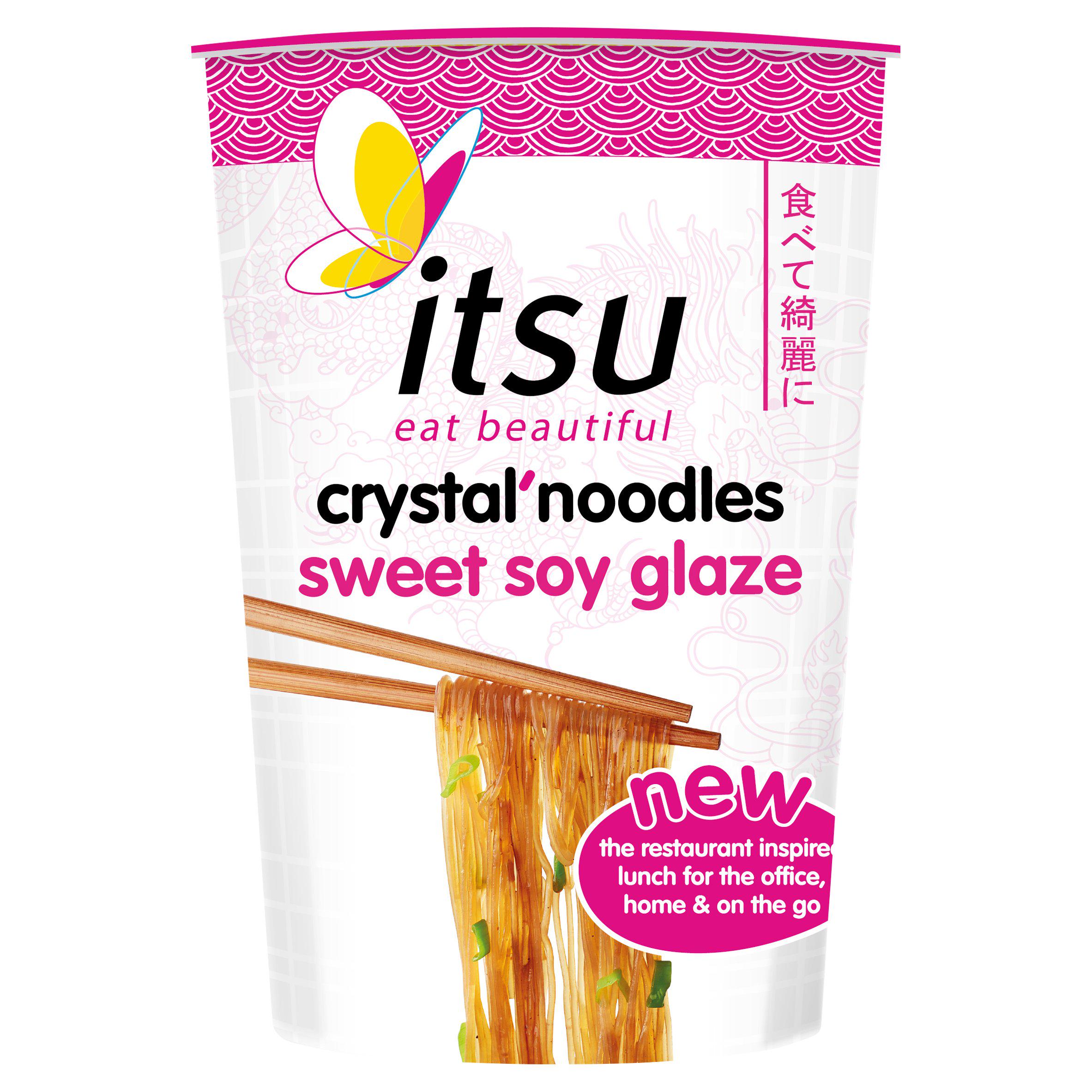 itsu Crystal Noodles Sweet Soy Glaze 73g