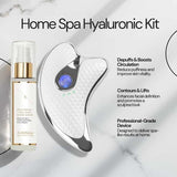 ErthSkin Hyaluronic Kit sonic gua sha tool and serum (British brand)