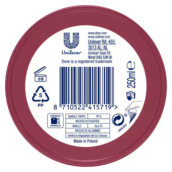 Dove Proage Nourishing Body Butter 250ml - British product