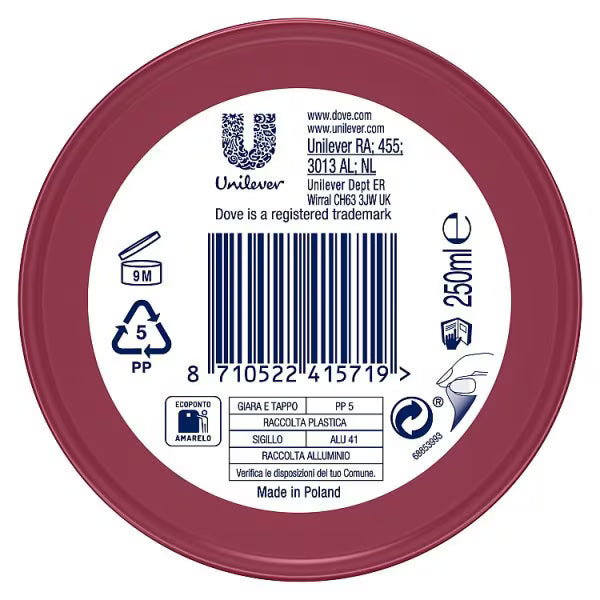 Dove Proage Nourishing Body Butter 250ml - British product