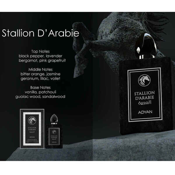 Adyan Stallion D'Arabie extrait de parfum 100ml - British product