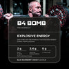 USN B4 Bomb pre-workout Blue Raspberry 300g (British brand)