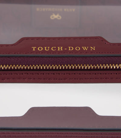 Harrods Transparent Leather-Trimmed In-Flight Case with Two Tiers and Gold Hardware, 22x12x7cm- Buy online at McGrocer