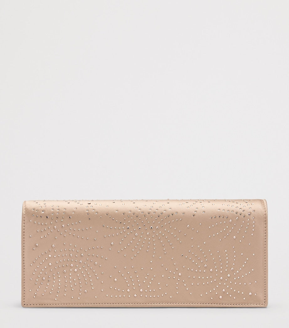 Malone Souliers embellished satin Vivien clutch bag, UK version