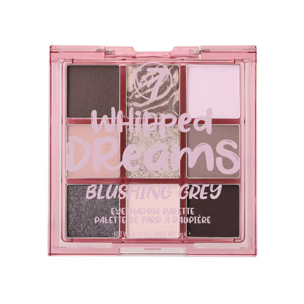 W7 Whipped Dreams Eyeshadow Palette 9 Shades (British brand)
