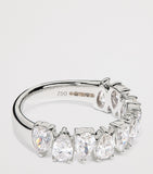 Harrods white gold diamond eternity ring 1.90ct (British brand)